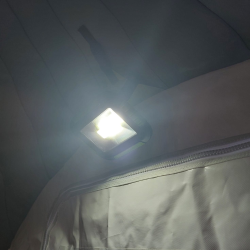 Rechargeable LED spotlight